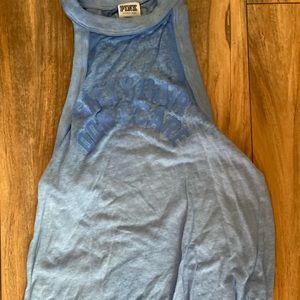 Vs pink tank salty hair don’t care